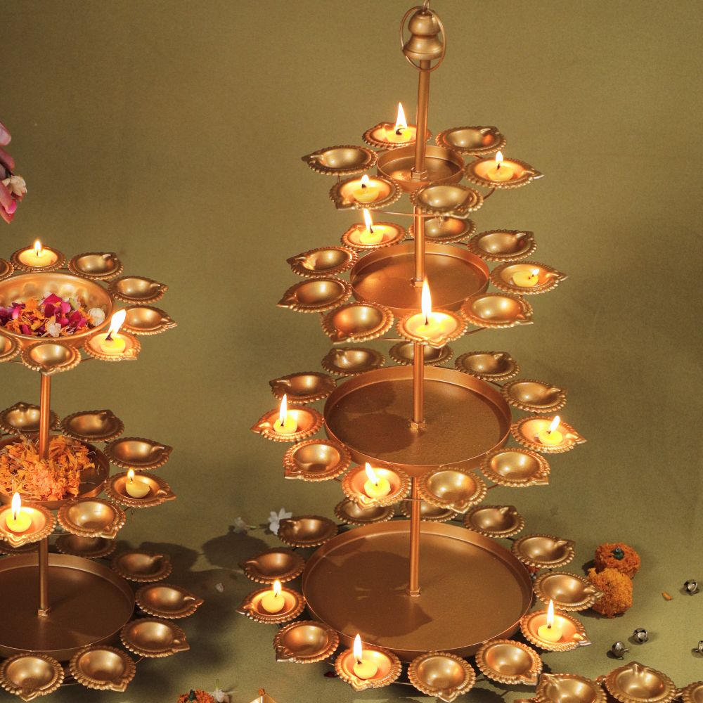 Diya stand | 4 tier