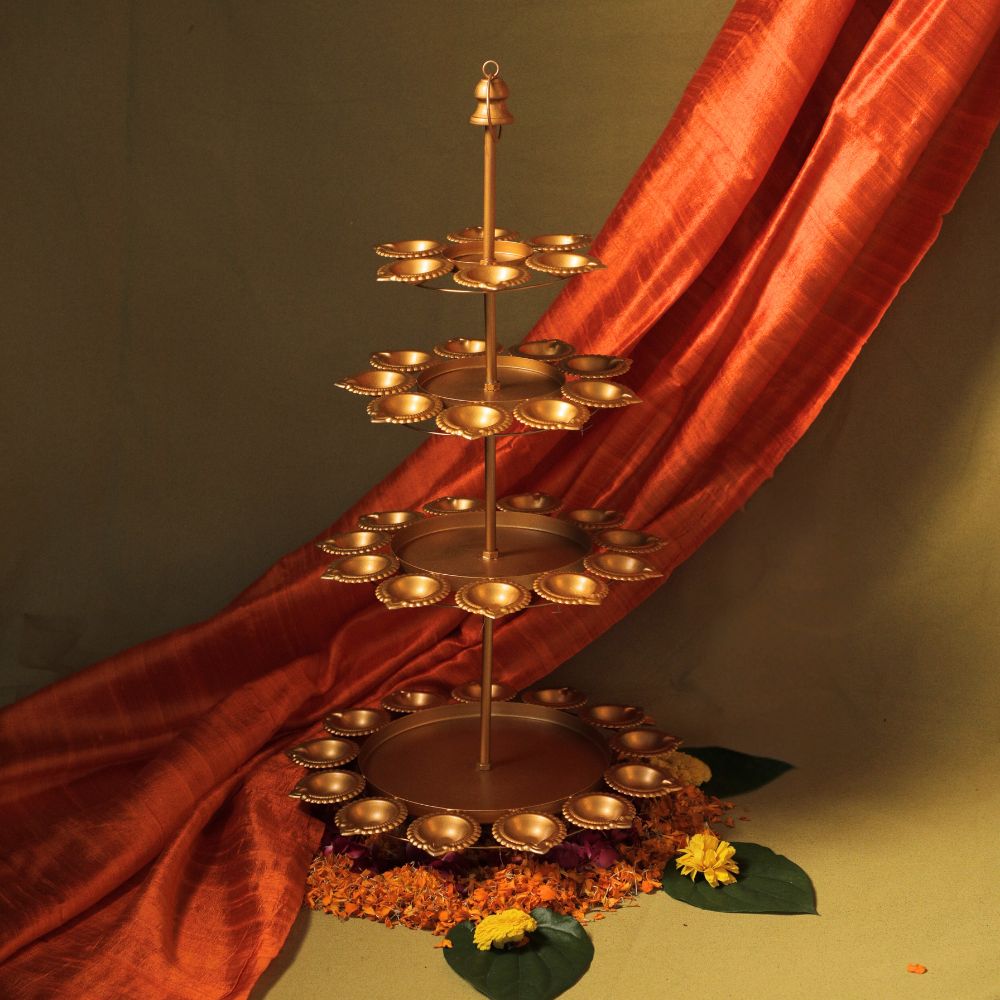 Diya stand | 4 tier